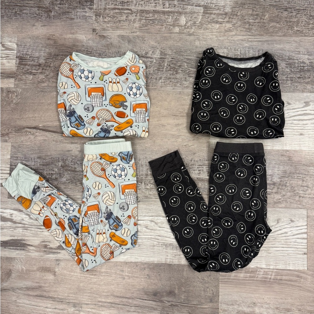 Little One Boys Bamboo Pajama bundle